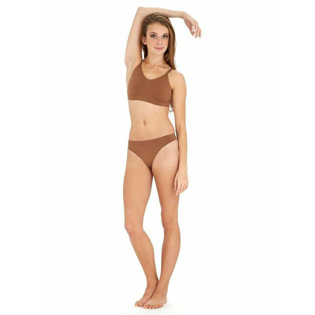 Seamless Low-Rise Thong by Capezio