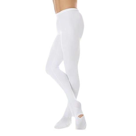 Unisex Footed White Color Ballet Tights – The Dance Bible